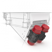 JVM電磁振動(dòng)電機(jī) MS70-50系列 振蕩頻率：60和30Hz