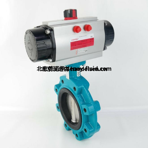 GEMU閥門手動蝶閥451直通式塑料蝶閥