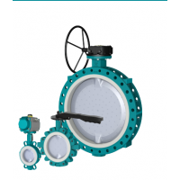 INTERAPP 蝶閥，BIANCA – 蝶閥 DN 32-900，用于腐蝕性流體