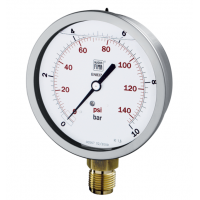 NUOVA FIMA膠囊壓力表MN9/N型DN100直徑63mm