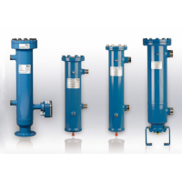 ESK 油分離器，有效地分離多層篩體和擋板上的壓縮氣流中攜帶的油