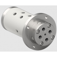 wenzel旋轉(zhuǎn)接收器2x G3/8系列帶法蘭S1489型2個(gè)接口