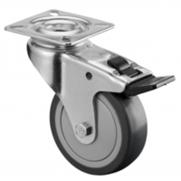 MADLER設備腳輪，帶板的旋轉腳輪，輕型設計