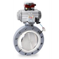 Warex Valve偏向蝶閥DKZE103APSDZ DKZE110APSDZ磨損小