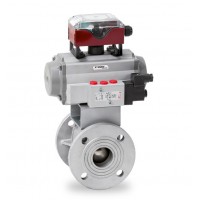 Warex Valve DBV400 DBV140F 緊湊型法蘭球閥O型圈彈簧式