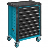 Hazet 179N-9 179N-8R雙層結(jié)構(gòu)設計堅固工廠車間設備工具推車