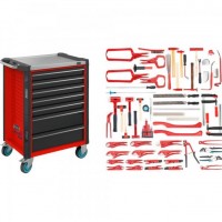 Hazet工廠車間設備工具推車179NX-252 179NX-65ALU鋁制車身部件