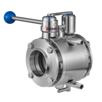 Inoxpa A470泄漏蝶閥，可安全分離產(chǎn)品，并防止在墊圈失效時意外混合