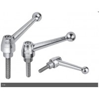 KIPP K0121外螺紋經(jīng)典球形可調(diào)式手柄不銹鋼組件