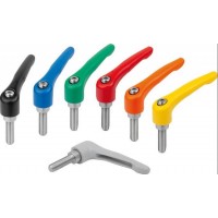 KIPP K0123_STM夾緊桿可調(diào)式手柄外螺紋英寸不銹鋼