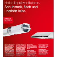 德國Helios Ventilatoren 脈沖風(fēng)扇 IVAD 315/2，適用于停車場(chǎng)通風(fēng)