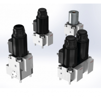 瑞士Bieri Hydraulik 換向座閥 WVH-4B，流量高達 12 升/分鐘