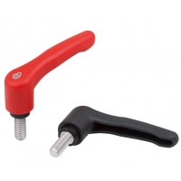 KIPP K1553外螺紋可調(diào)節(jié)手柄塑料帶安全功能封閉式