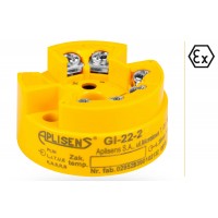 aplisens GI-22-2 GIX-22-2頭戴式機頭溫度變送器可編程測量范圍