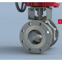 bray V 型控制球閥結合氣泡級密封閥與精準控制閥