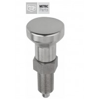 KIPP K0632_A K0632_B 公制耐腐蝕性全不銹鋼定位柱塞拉手