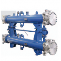 FUNKE 管殼式換熱器，主要用于冷卻潤滑油和液壓油或水的加熱