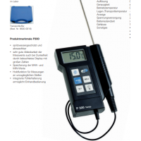 德國(guó)Tematec手持式儀表P300，測(cè)量范圍-40°C-200°C