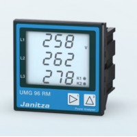 德國Janitza功率分析儀 UMG 96RM適用于低壓和中壓配電系統(tǒng)